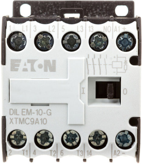 Eaton Ρελέ Ράγας Ισχύος 9A Τριπολικό με Τάση 220V