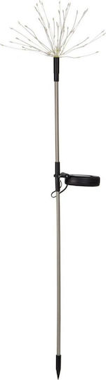 Saska Garden Ηλιακό Φωτιστικό με Θερμό Λευκό Φως 2800K IP65 25x25x90εκ.