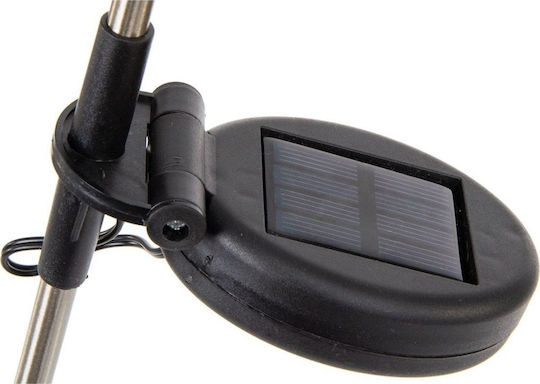 Saska Garden Ηλιακό Φωτιστικό με Θερμό Λευκό Φως 2800K IP65 25x25x90εκ.