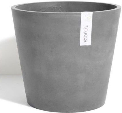 Ecopots Amsterdam Pot Plastic Charcoal 50x50x43.8cm.