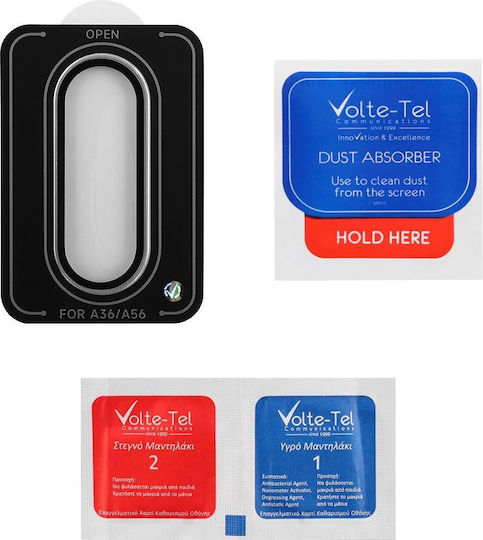 Volte-Tel Προστασία Κάμερας Tempered Glass Ασημί για το Samsung A36, A366, A56, A566 5G