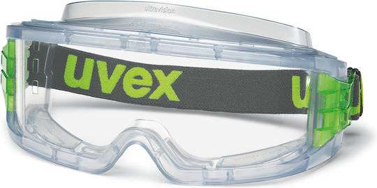 Uvex Ultravision Wide Vision Goggle Γυαλιά / Μάσκα Εργασίας για Προστασία με Διάφανους Φακούς