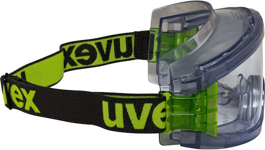 Uvex Ultravision Wide Vision Goggle Γυαλιά / Μάσκα Εργασίας για Προστασία με Διάφανους Φακούς