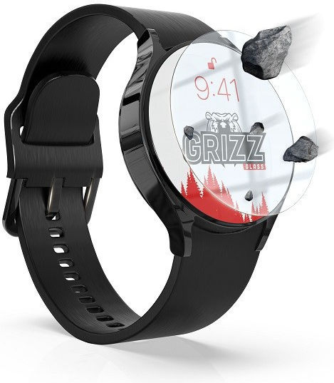 GrizzGlass Hybridglass Displayschutzfolie für das Galaxy Watch6 40mm --> Galaxy Watch6 40mm 1Stück