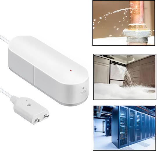 Andowl Wireless Flood Detector Battery Wi-Fi with Cable