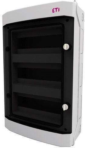 ETI Wall mounted Waterproof 12-Elements Fuse Box with 3 Rows