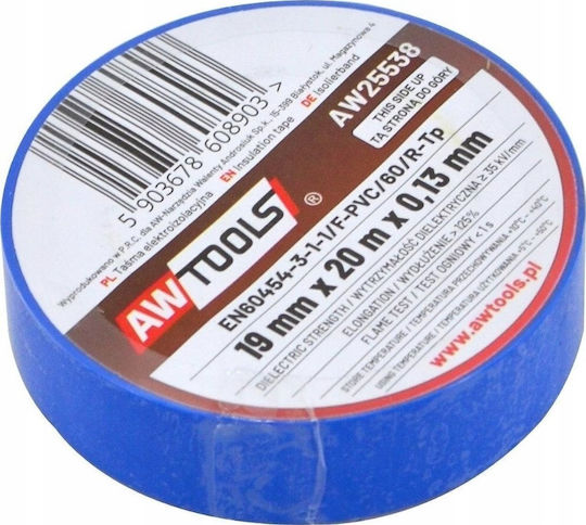 AWTools Isolierband 15mm x 20m Blau