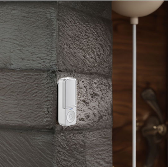 Elvhx Wireless Door Bell White