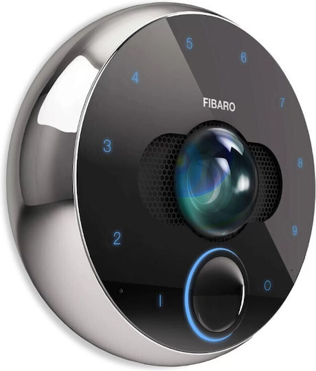 Fibaro Безжичен Wi-Fi Домофон V2 Черен