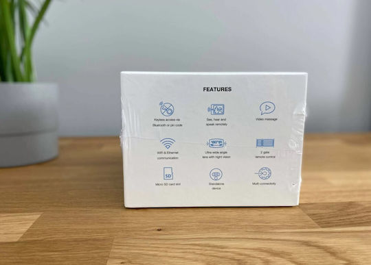 Fibaro Безжичен Wi-Fi Домофон V2 Черен