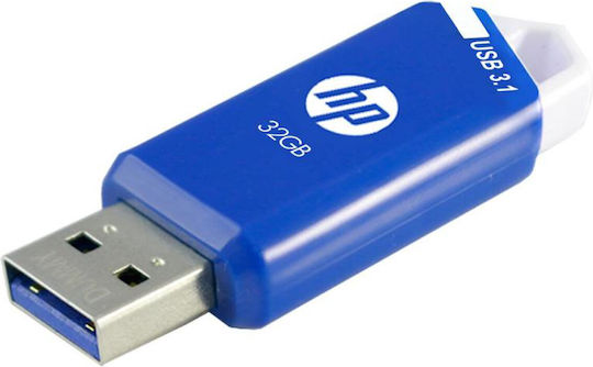 PNY HP X755w 3pcs 32GB USB 3.1 Stick Μπλε