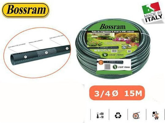 Bossram Furtun de grădină Udare 3/4" 15m