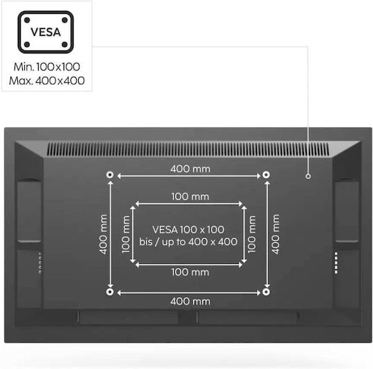 HAMA 00220866 Βάση Τηλεόρασης Τοίχου έως 30kg