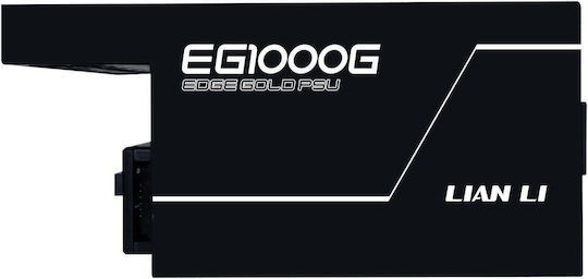 Lian Li Edge Gold 1000W Black Computer Power Supply Full Modular 80 Plus Gold