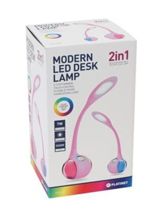 Platinet LED Lumină de Birou în Culoarea Roz