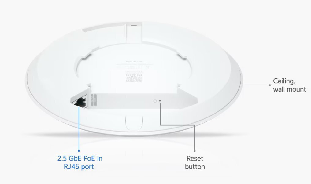 Ubiquiti Access Point Wi‑Fi 7 Dual Band (2.4 & 5GHz) (U7-Lite)
