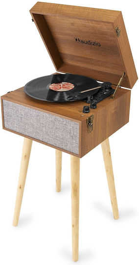 Audizio Fremont 102.197 Βαλιτσάκι Πικάπ με Προενίσχυση και Ενσωματωμένα Ηχεία Καφέ