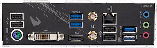 Gigabyte B550M Aorus Elite AX Wi-Fi Motherboard Micro ATX με AMD AM4 Socket