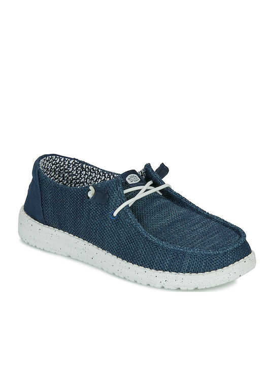 Wendy Women's Moccasins in Blue Color