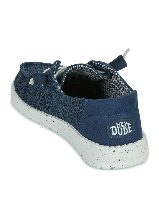 Wendy Women's Moccasins in Blue Color
