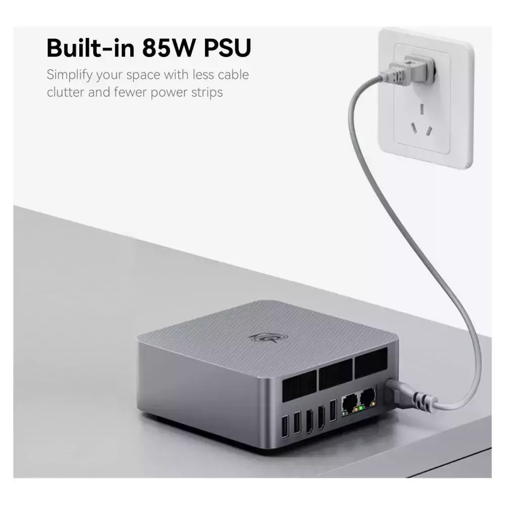 ミニPC Beelink EQR Ryzen 5 6600H DDR5 16GB Beelink EQR6-D5 Mini PC (Ryzen 5 6600H/16GB DDR5/500GB SSD/W11 Pro