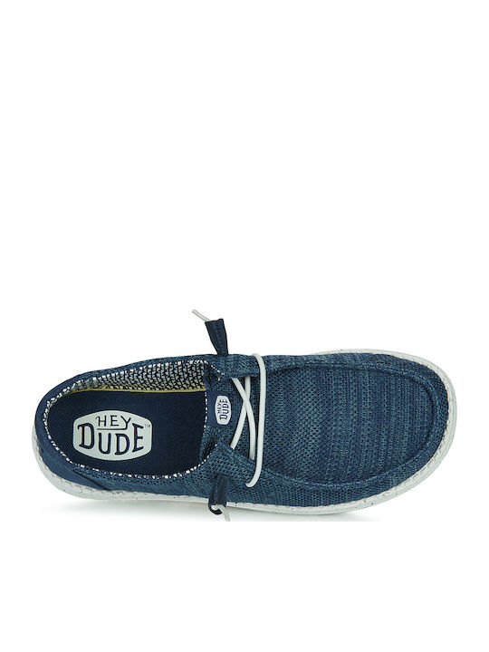 Wendy Women's Moccasins in Blue Color