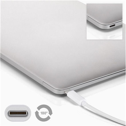 Goobay USB Hub 4 Ports USB 3.0 with USB-C Connection White