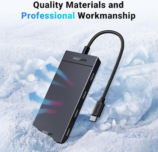 Ugreen Hub 4 Ports USB 3.2 with USB-C Connection