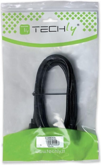 Techly Cablu DisplayPort male - DisplayPort male 7.5m Black (ICOC DSP-A-075)