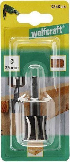 Wolfcraft Cutter Bit 25mm x 8mm