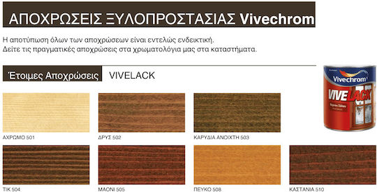 Vivechrom Vivelack Auf Lösemittelbasis 502 Eiche Glanz 200ml