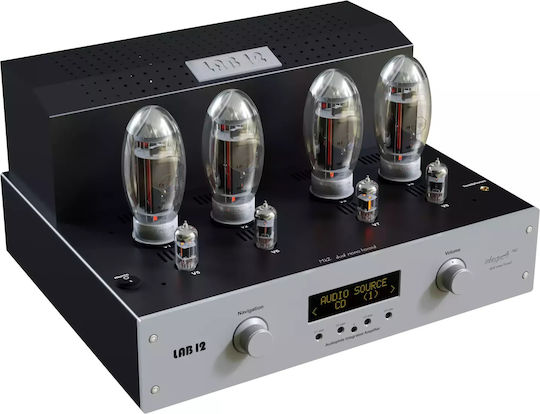 Lab12 integre4 KT150 Rohr Integriert Hi-Fi-Verstärker Stereo Silber