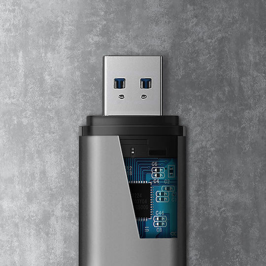 Axagon Card Reader USB 2.0 Type-C για SD