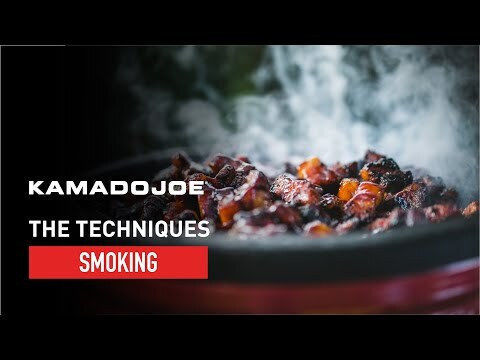 Kamado Joe Classic II Ceramics Charcoal Grill Kamado with Lid, Thermometer and Smoker 46cmx46cm
