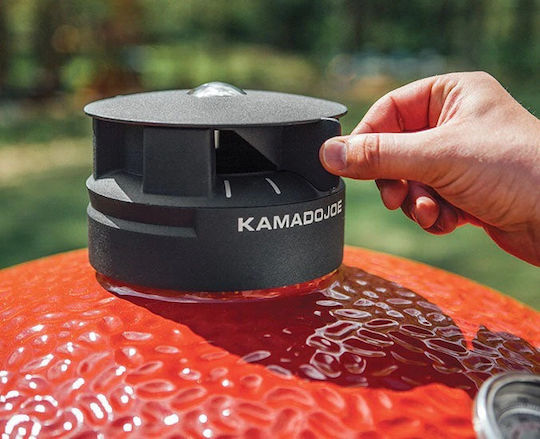 Kamado Joe Classic II Ceramics Charcoal Grill Kamado with Lid, Thermometer and Smoker 46cmx46cm