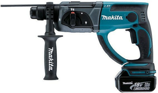 Makita BHR202RFE Schlag Meißelhammer Batterie 18V 2x3Ah mit Aufnahme SDS Plus BHR202RFE