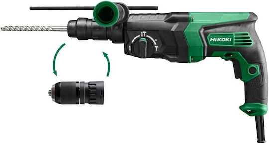 Hikoki Impact Demolition Hammer Electric 830W with Chuck SDS Plus DH26PMCW1Z