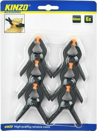 Kinzo Clamp Set Spring Maximum Opening 65mm