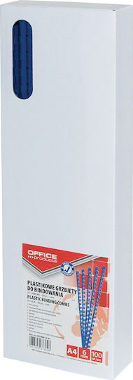 Office Products Ράχη Βιβλιοδεσίας 6mm 100τμχ