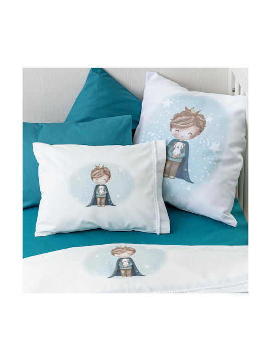 Borea Little King Baby Sheets Set Crib Cotton White 120x160cm 3pcs