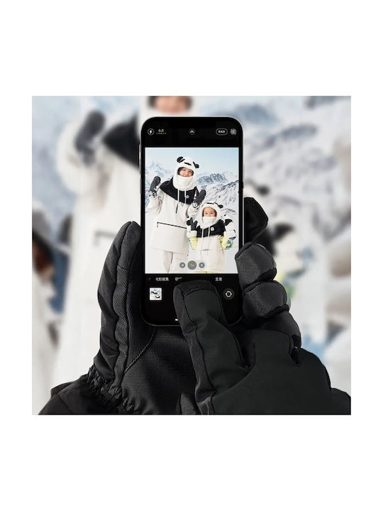 Pentru bărbați Mănuși de schi și snowboard Negre