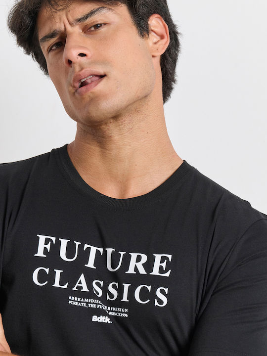Back To Future Athletic T-shirt Black