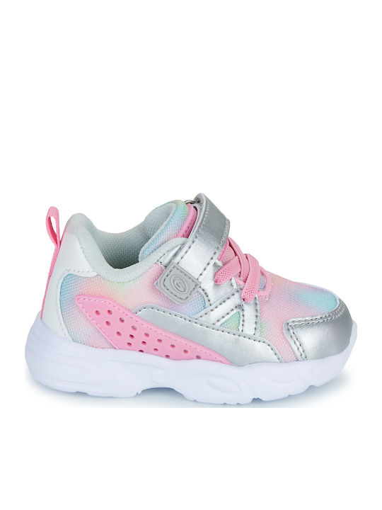 Παιδικά Sneakers με Σκρατς Ασημί