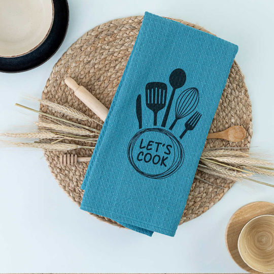 Borea Waffle Tea Towel from 100% Cotton 50x70cm