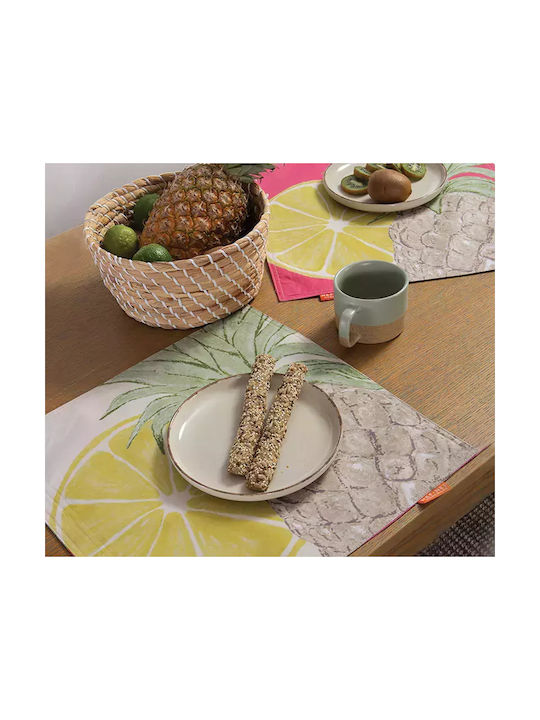 Nef-Nef Homeware Placemats Tesatura Multicolor 40x40cm 1buc