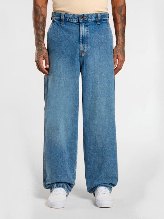Madison Men's Jeans Pants with Loose Baggy Fit Rinsed Fade