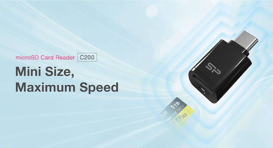 Silicon Power Card Reader USB 3.2 Type-C για SD