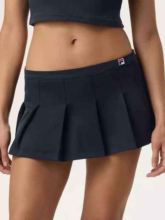 Hailey Bieber Pleated Skirt Πλισέ Φούστα Μαύρη