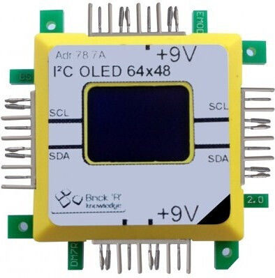 Afișaj Microelectronice Allnet Brickrknowledge I2c Minioled