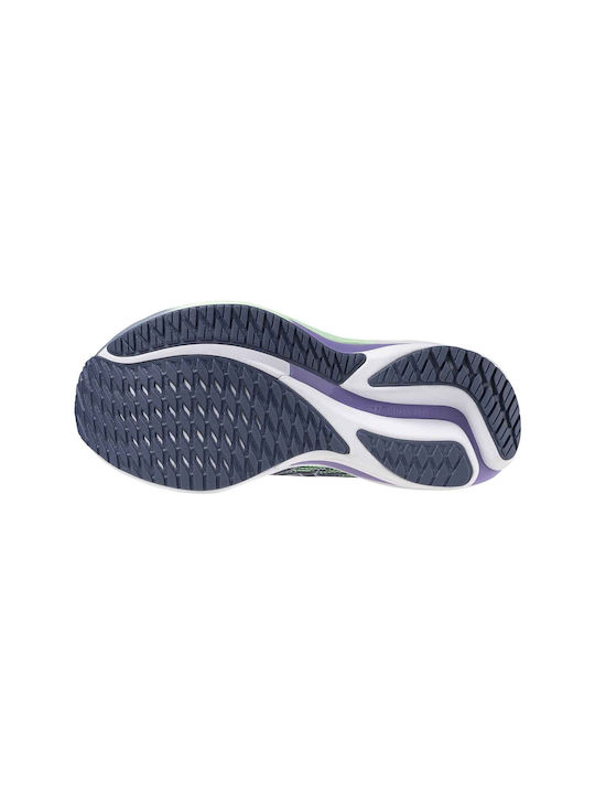 Wave Rider 28 Sport Shoes Running Citadel / White / Neo Mint